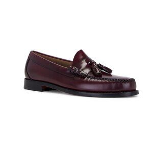 Bass Weejuns Quimby Burgundy Kiltie Loafers